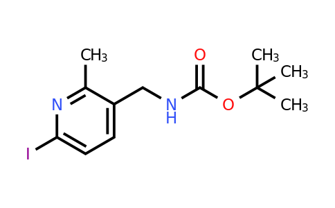 tert-Butyl ((6-iodo-2-methylpyridin-3-yl)methyl)carbamate