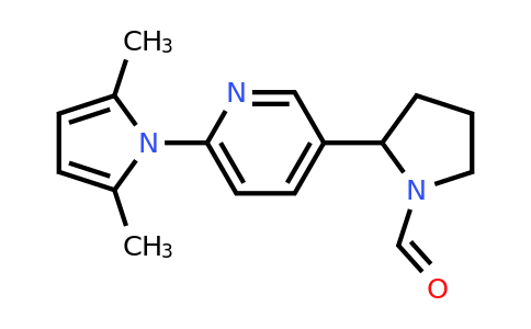 CAS 1352511-26-2 | 2-(6-(2,5-Dimethyl-1H-pyrrol-1-yl)pyridin-3-yl)pyrrolidine-1-carbaldehyde