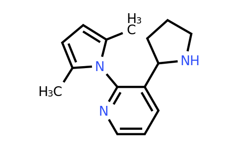 CAS 1352511-33-1 | 2-(2,5-Dimethyl-1H-pyrrol-1-yl)-3-(pyrrolidin-2-yl)pyridine