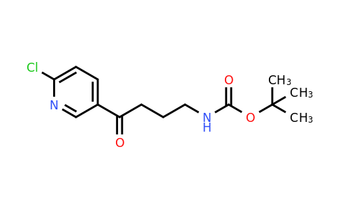 CAS 1352516-72-3 | tert-butyl (4-(6-chloropyridin-3-yl)-4-oxobutyl)carbamate