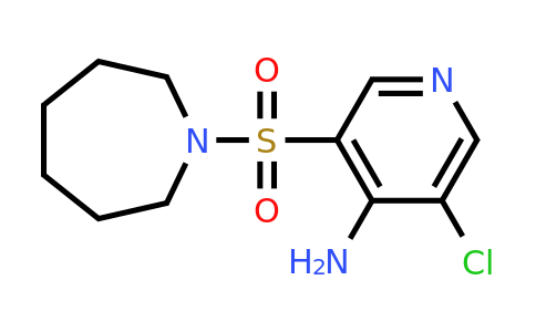 CAS 1352521-61-9 | 3-(Azepan-1-ylsulfonyl)-5-chloropyridin-4-amine
