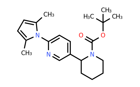 CAS 1352522-76-9 | tert-Butyl 2-(6-(2,5-dimethyl-1H-pyrrol-1-yl)pyridin-3-yl)piperidine-1-carboxylate