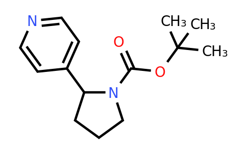 CAS 1352523-17-1 | tert-Butyl 2-(pyridin-4-yl)pyrrolidine-1-carboxylate