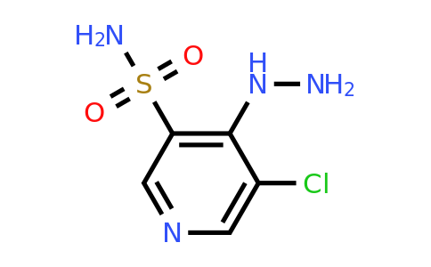 CAS 1352525-82-6 | 5-Chloro-4-hydrazinylpyridine-3-sulfonamide