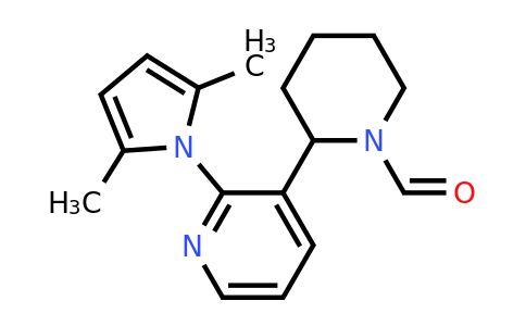 CAS 1352528-12-1 | 2-(2-(2,5-Dimethyl-1H-pyrrol-1-yl)pyridin-3-yl)piperidine-1-carbaldehyde