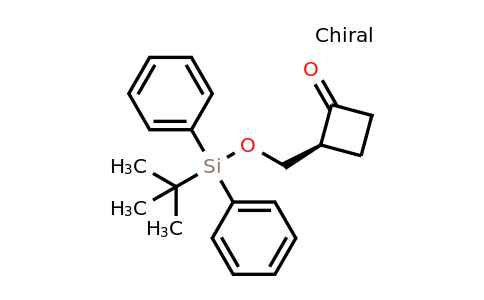 CAS 135253-29-1 | (2S)-2-[[tert-butyl(diphenyl)silyl]oxymethyl]cyclobutanone
