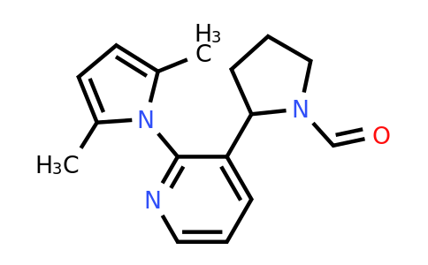 CAS 1352531-54-4 | 2-(2-(2,5-Dimethyl-1H-pyrrol-1-yl)pyridin-3-yl)pyrrolidine-1-carbaldehyde