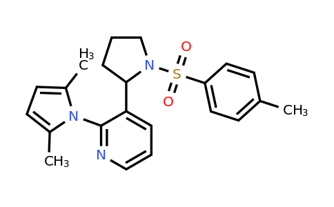 CAS 1352531-62-4 | 2-(2,5-Dimethyl-1H-pyrrol-1-yl)-3-(1-tosylpyrrolidin-2-yl)pyridine