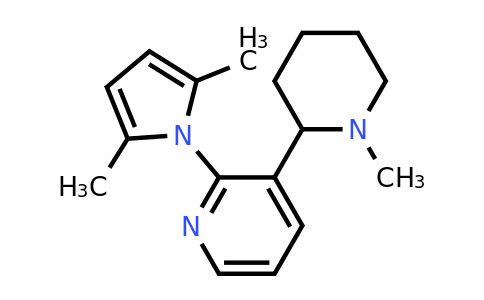 CAS 1352531-71-5 | 2-(2,5-Dimethyl-1H-pyrrol-1-yl)-3-(1-methylpiperidin-2-yl)pyridine