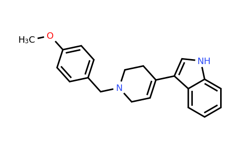 CAS 1352550-72-1 | 3-{1-[(4-methoxyphenyl)methyl]-1,2,3,6-tetrahydropyridin-4-yl}-1H-indole