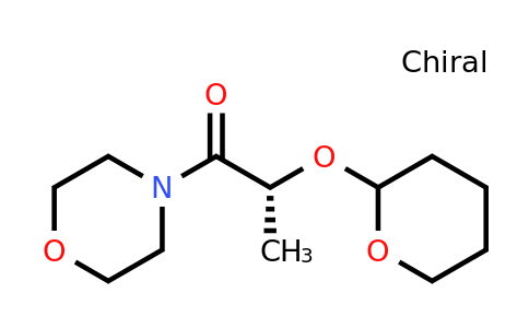 CAS 135270-08-5 | (2R)-1-(morpholin-4-yl)-2-(oxan-2-yloxy)propan-1-one