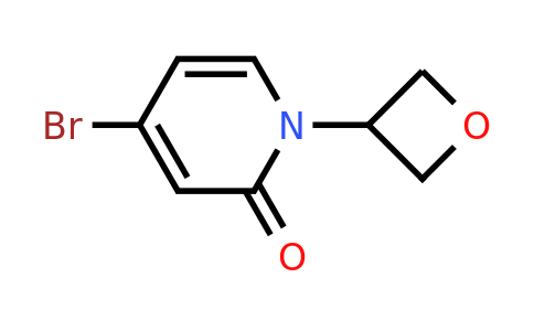 CAS 1352754-13-2 | 2(1H)-Pyridinone, 4-bromo-1-(3-oxetanyl)-