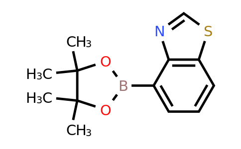 CAS 1352796-64-5 | 4-(4,4,5,5-Tetramethyl-1,3,2-dioxaborolan-2-YL)benzo[D]thiazole