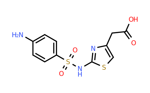 CAS 135285-81-3 | 2-[[(4-Aminophenyl)sulfonyl]amino]-4-thiazoleacetic acid