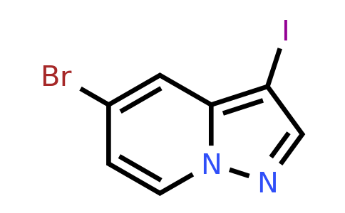 CAS 1352881-82-3 | 5-bromo-3-iodopyrazolo[1,5-a]pyridine