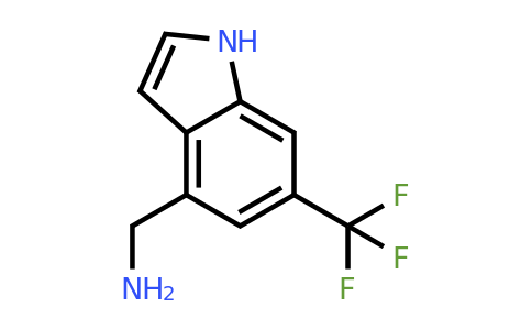 CAS 1352889-71-4 | [6-(trifluoromethyl)-1H-indol-4-yl]methanamine
