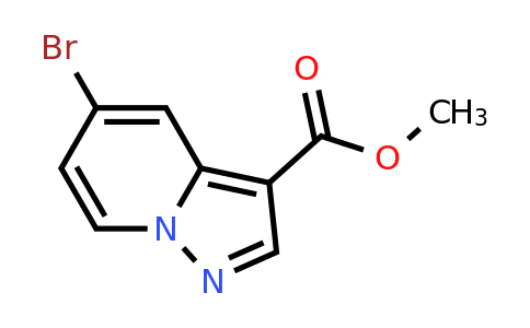 CAS 1352897-20-1 | methyl 5-bromopyrazolo[1,5-a]pyridine-3-carboxylate
