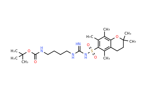 CAS 1352925-66-6 | tert-butyl (4-(3-((2,2,5,7,8-pentamethylchroman-6-yl)sulfonyl)guanidino)butyl)carbamate