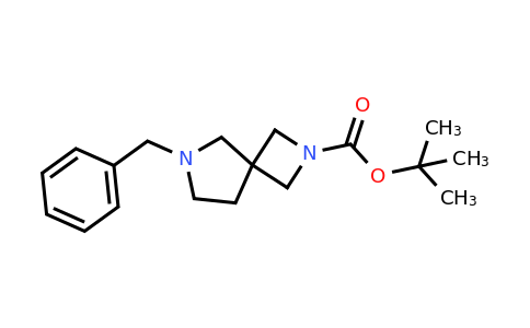 CAS 1352926-14-7 | tert-Butyl 6-benzyl-2,6-diazaspiro[3.4]octane-2-carboxylate