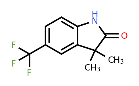 CAS 1353043-38-5 | 3,3-Dimethyl-5-(trifluoromethyl)indolin-2-one