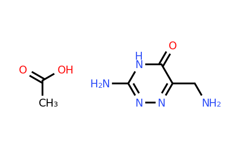 CAS 1353100-80-7 | 3-Amino-6-(aminomethyl)-1,2,4-triazin-5(4H)-one acetate