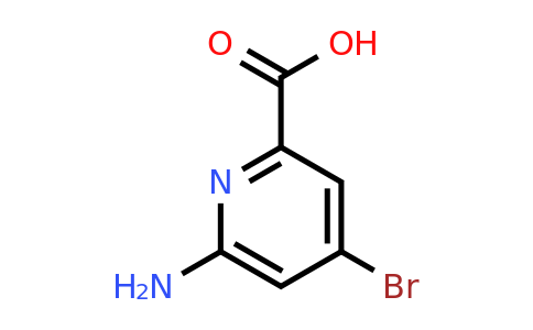 CAS 1353101-32-2 | 6-Amino-4-bromopicolinic acid