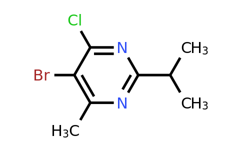 CAS 1353101-79-7 | 5-Bromo-4-chloro-2-isopropyl-6-methylpyrimidine