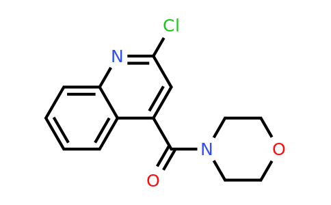 CAS 135323-95-4 | 2-chloro-4-(morpholine-4-carbonyl)quinoline