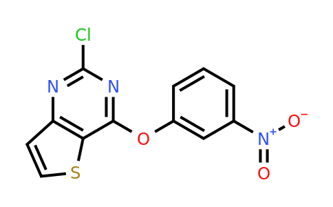 CAS 1353553-07-7 | 2-chloro-4-(3-nitrophenoxy)thieno[3,2-d]pyrimidine