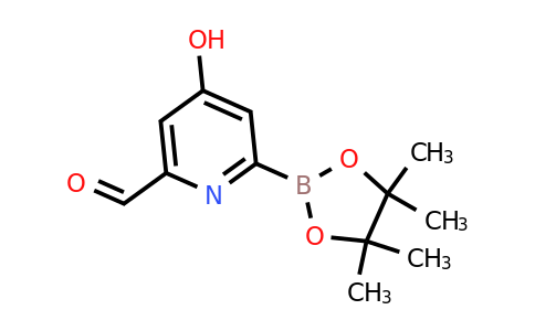 CAS 1353582-05-4 | (6-Formyl-4-hydroxypyridin-2-YL)boronic acid pinacol ester