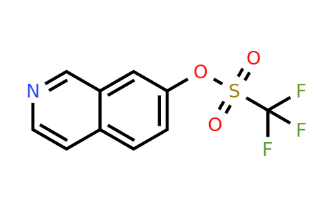 CAS 135361-30-7 | Isoquinolin-7-YL trifluoromethanesulfonate