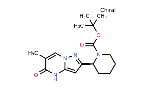 CAS 1353628-76-8 | tert-butyl (S)-2-(6-methyl-5-oxo-4,5-dihydropyrazolo[1,5-a]pyrimidin-2-yl)piperidine-1-carboxylate