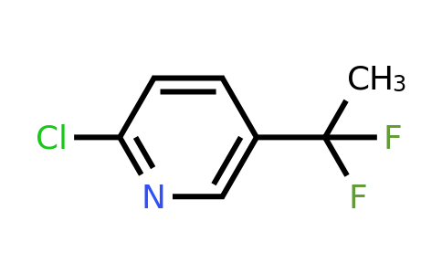 CAS 1353777-55-5 | 2-chloro-5-(1,1-difluoroethyl)pyridine