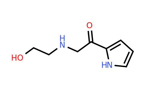 CAS 1353943-87-9 | 2-((2-Hydroxyethyl)amino)-1-(1H-pyrrol-2-yl)ethanone