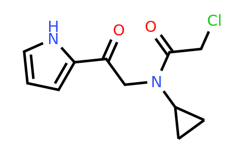 CAS 1353945-97-7 | 2-Chloro-N-cyclopropyl-N-(2-oxo-2-(1H-pyrrol-2-yl)ethyl)acetamide
