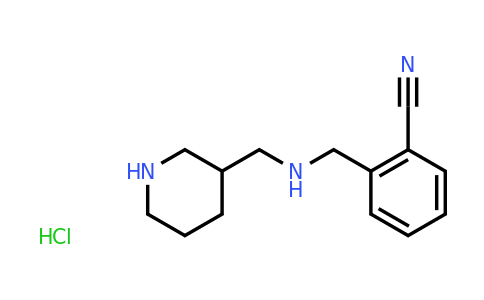 CAS 1353946-10-7 | 2-(((Piperidin-3-ylmethyl)amino)methyl)benzonitrile hydrochloride
