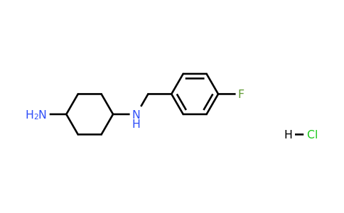 CAS 1353946-54-9 | N1-(4-Fluorobenzyl)cyclohexane-1,4-diamine hydrochloride