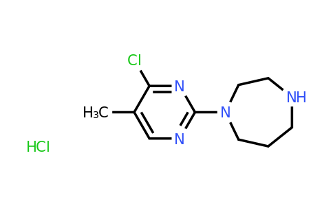 CAS 1353947-71-3 | 1-(4-Chloro-5-methylpyrimidin-2-yl)-1,4-diazepane hydrochloride