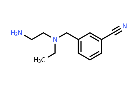 CAS 1353951-44-6 | 3-(((2-Aminoethyl)(ethyl)amino)methyl)benzonitrile