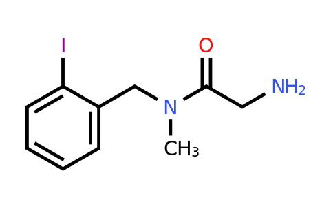CAS 1353951-71-9 | 2-Amino-N-(2-iodobenzyl)-N-methylacetamide