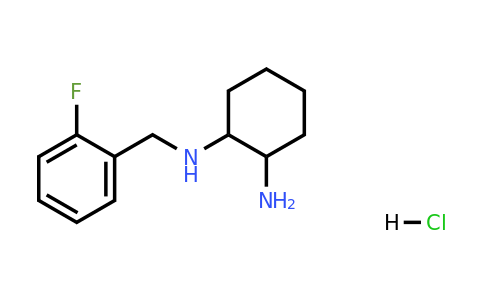 CAS 1353953-25-9 | N1-(2-Fluorobenzyl)cyclohexane-1,2-diamine hydrochloride