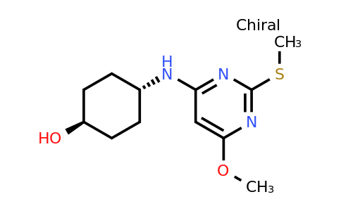 CAS 1353954-26-3 | (1R,4R)-4-(6-Methoxy-2-methylsulfanyl-pyrimidin-4-ylamino)-cyclohexanol