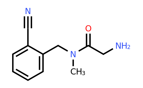 CAS 1353954-91-2 | 2-Amino-N-(2-cyanobenzyl)-N-methylacetamide