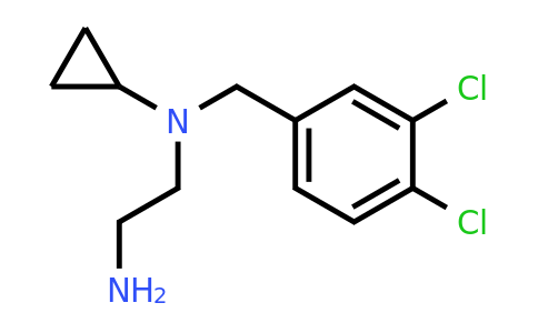 CAS 1353954-99-0 | N1-Cyclopropyl-N1-(3,4-dichlorobenzyl)ethane-1,2-diamine