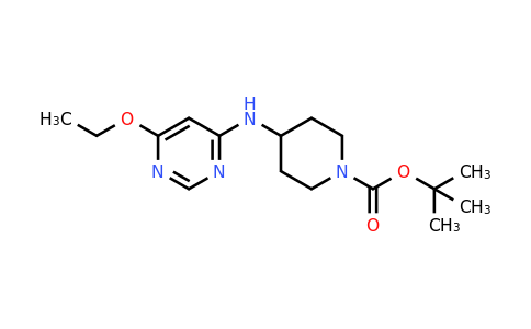 CAS 1353955-09-5 | tert-butyl 4-[(6-ethoxypyrimidin-4-yl)amino]piperidine-1-carboxylate