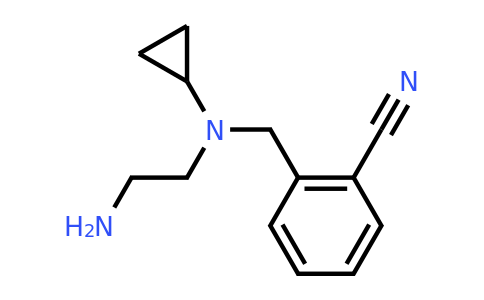 CAS 1353956-56-5 | 2-(((2-Aminoethyl)(cyclopropyl)amino)methyl)benzonitrile
