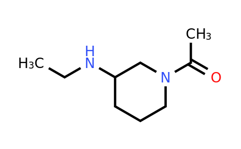 CAS 1353957-15-9 | 1-(3-(Ethylamino)piperidin-1-yl)ethanone