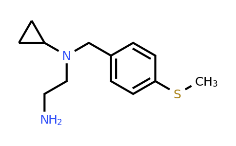 CAS 1353959-21-3 | N1-Cyclopropyl-N1-(4-(methylthio)benzyl)ethane-1,2-diamine