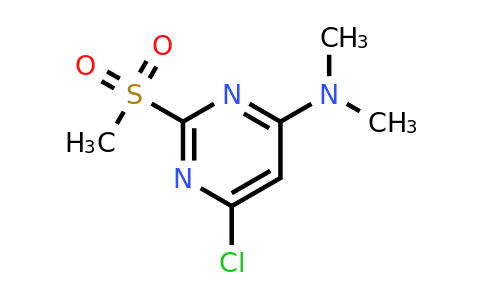 CAS 1353959-30-4 | 6-Chloro-N,N-dimethyl-2-(methylsulfonyl)pyrimidin-4-amine