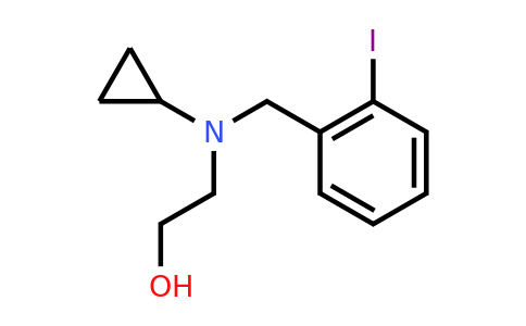 CAS 1353959-47-3 | 2-(Cyclopropyl(2-iodobenzyl)amino)ethanol